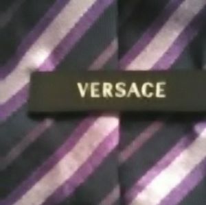 Versace Medusa head tie